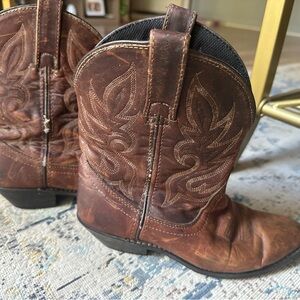 Women’s Laredo Brown Leather Western Boots